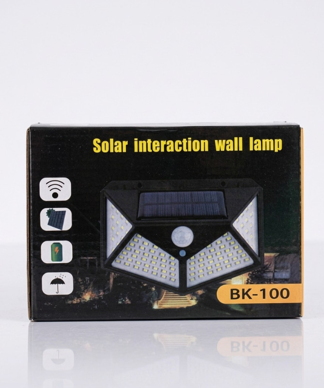 Solar Interaction Wall Lamp Motion Sensor BK-100